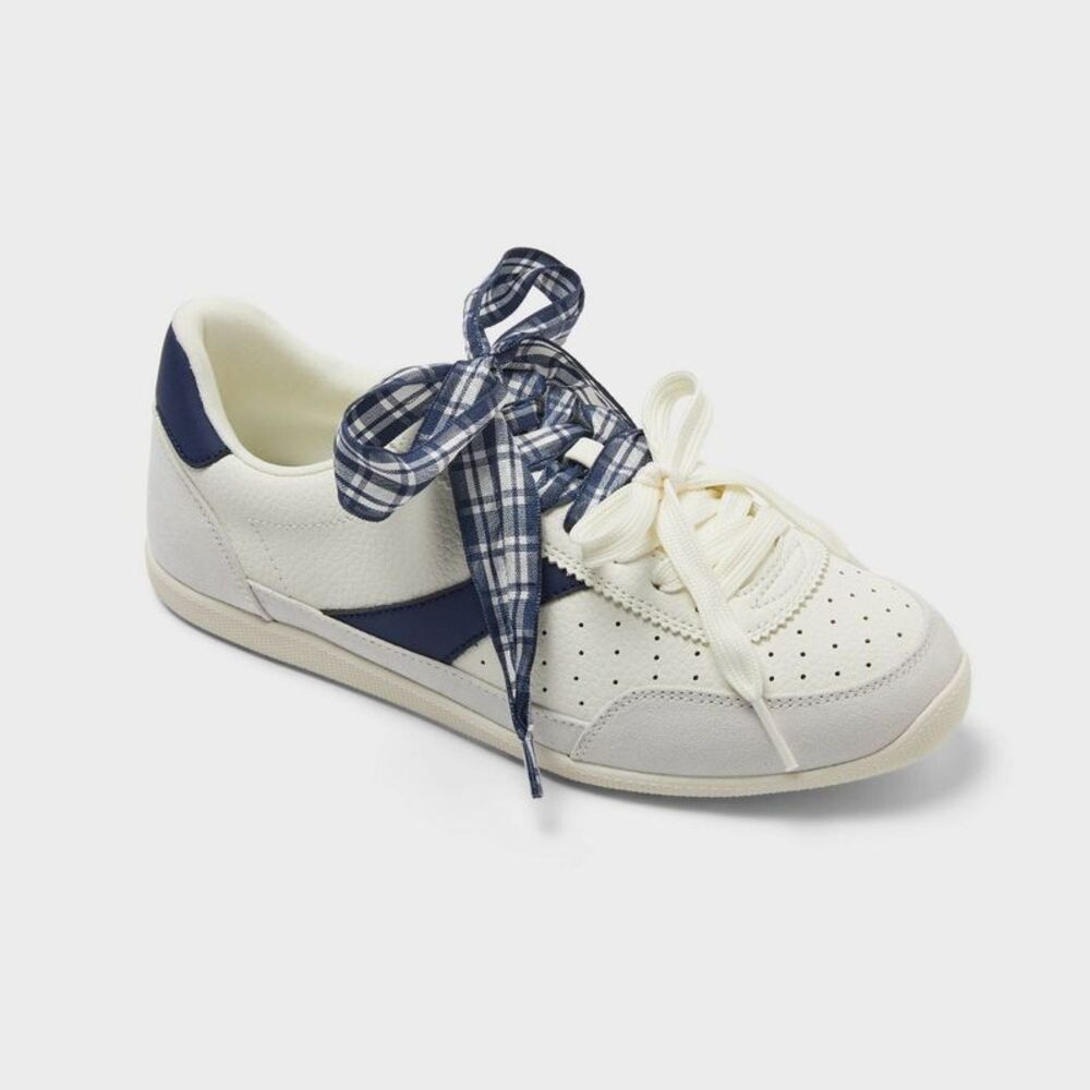 Women's Sammy Sneakers - Universal Thread Navy Blue 8